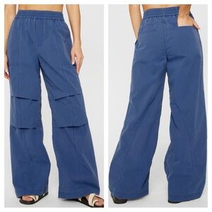 Fabletics Blue Wide-Leg Pants